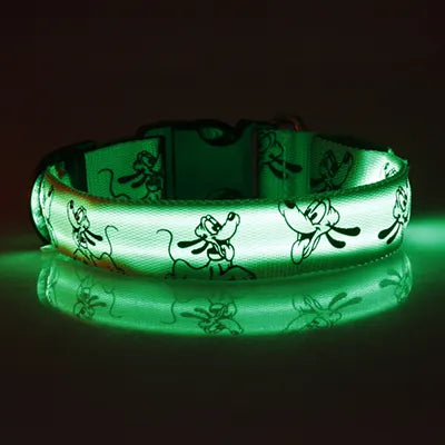 Collier Lumineux Chien - Pluto-Pile Poils