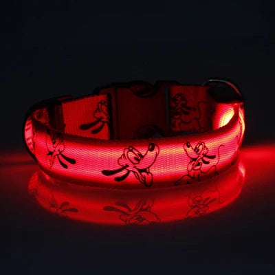 Collier Lumineux Chien - Pluto-Pile Poils