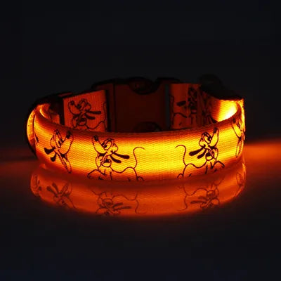 Collier Lumineux Chien - Pluto-Pile Poils