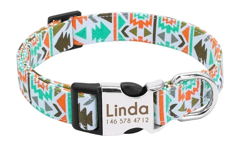 Collier Chien Personnalisable - Coolors-Pile Poils