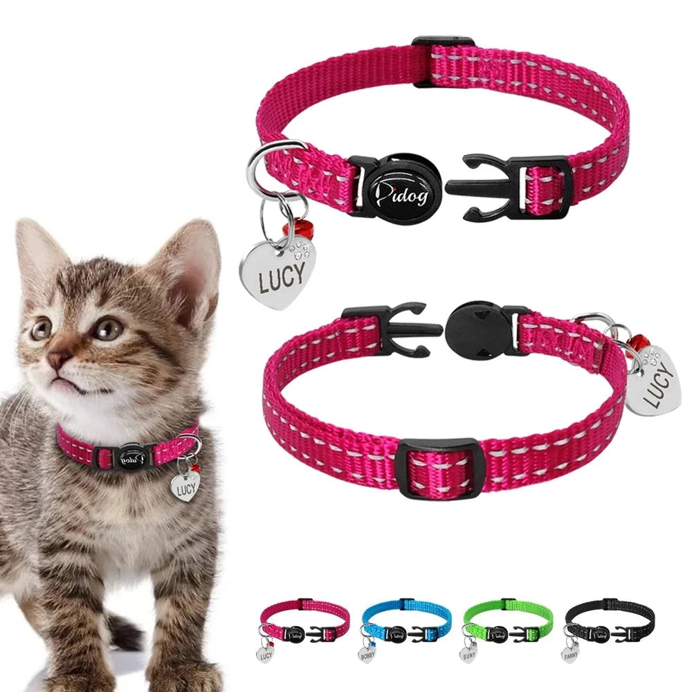 Collier personnalisé Chaton / Chat - Clochette