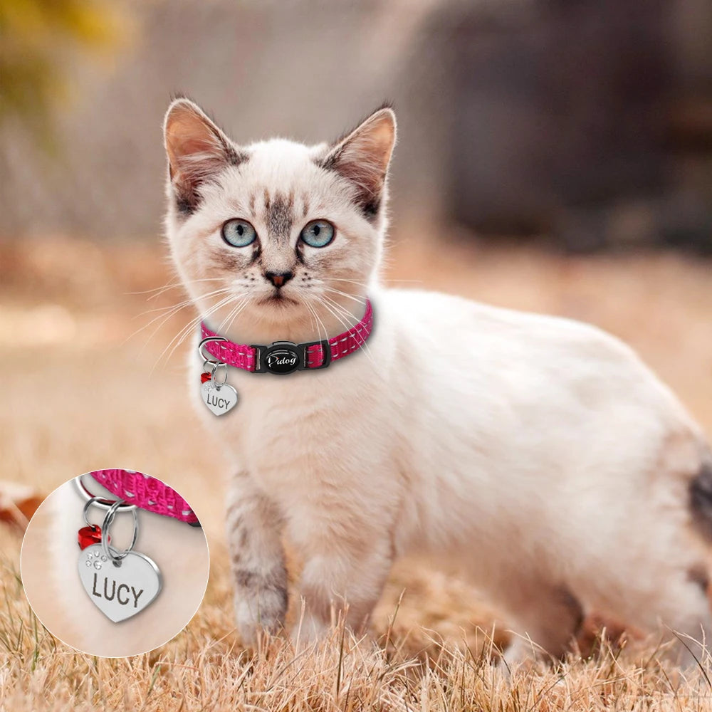 Collier personnalisé Chaton / Chat - Clochette