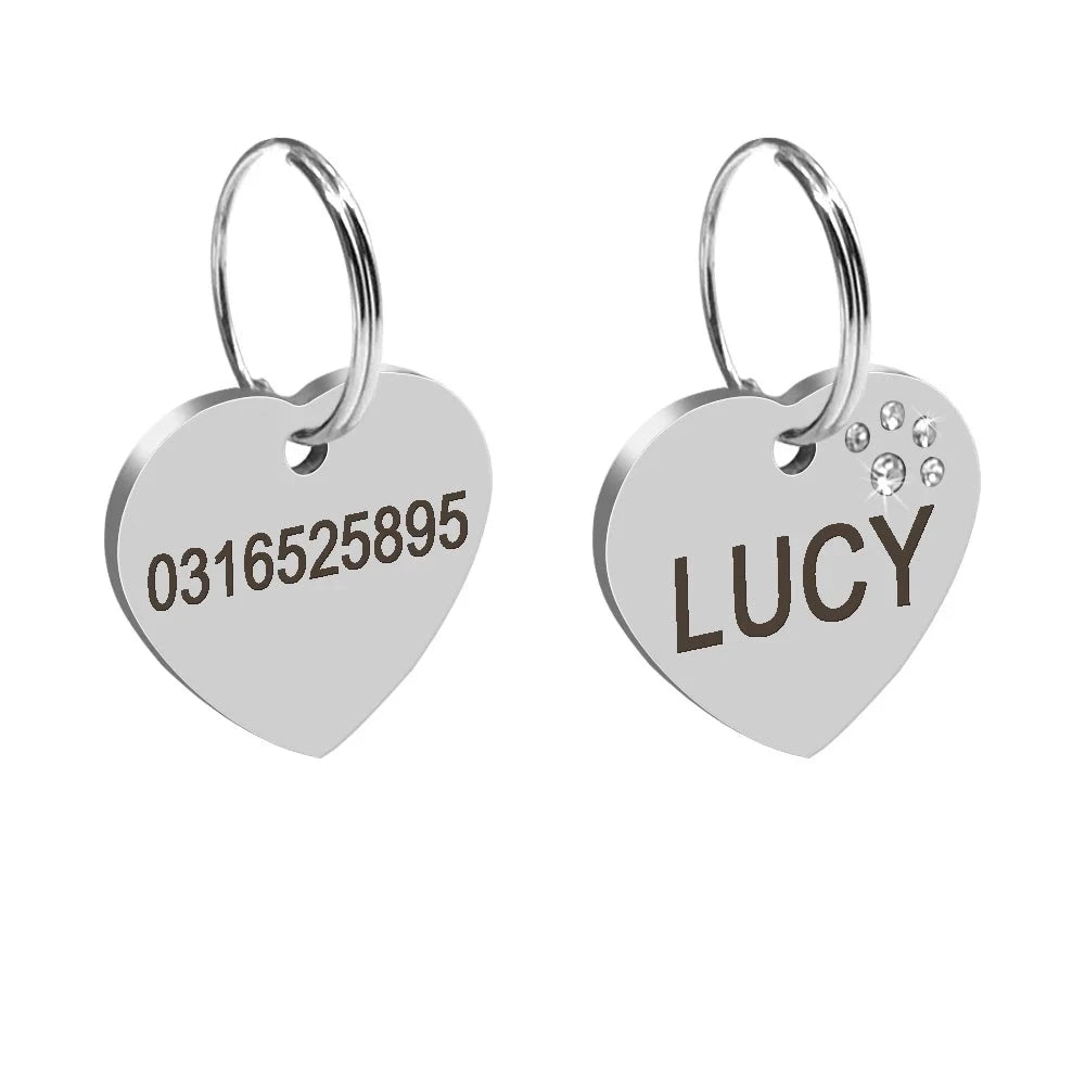 Collier personnalisé Chaton / Chat - Clochette