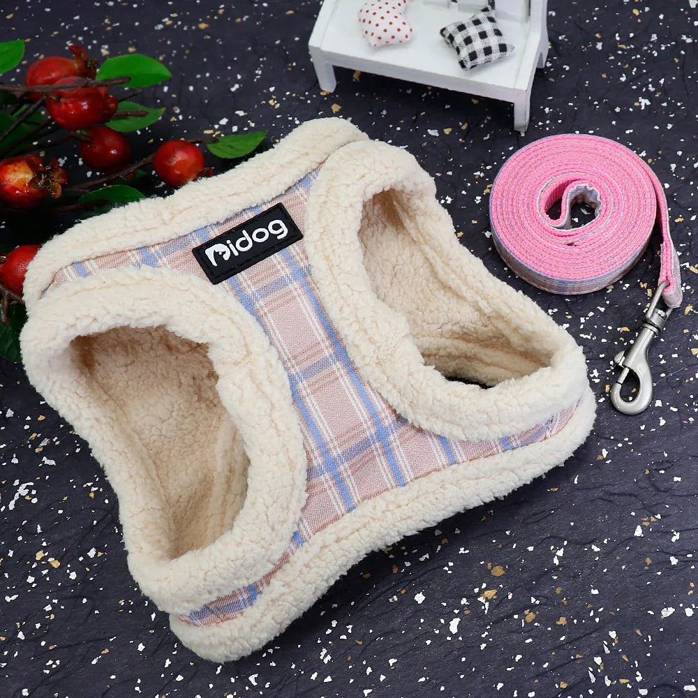Pack Harnais Rembourré et Laisse Chien Petit / Moyen