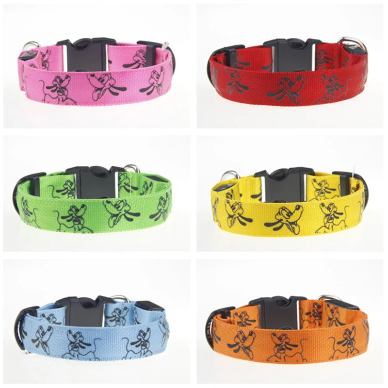 Collier Lumineux Chien - Pluto-Pile Poils
