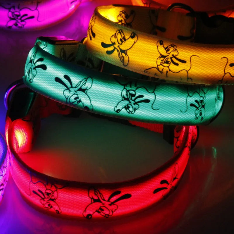 Collier Lumineux Chien - Pluto-Pile Poils