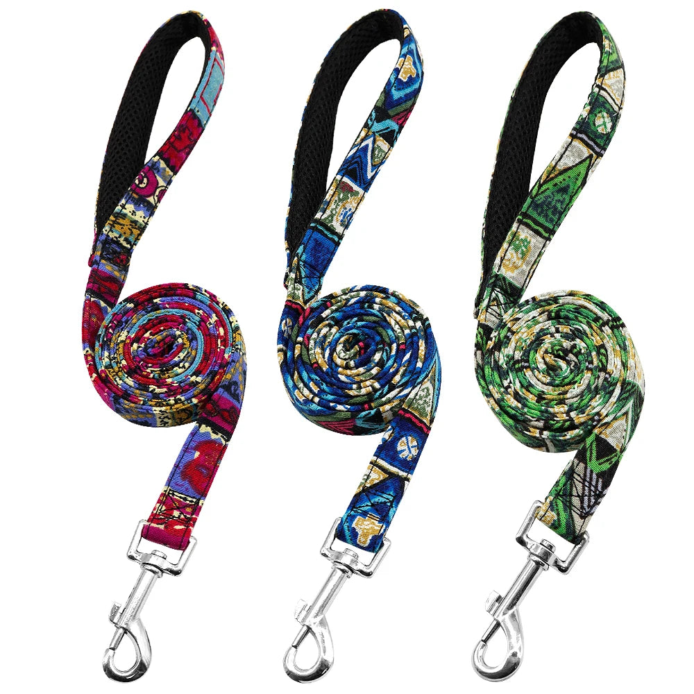Laisse Nylon 150cm chien - Nature