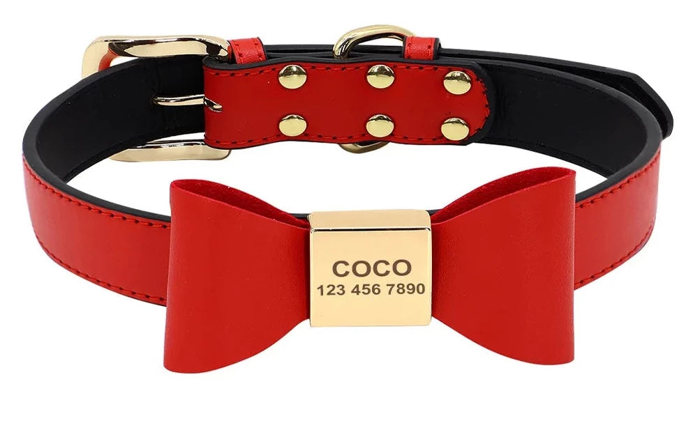 Collier Personnalisé Noeud Papillon-Pile Poils