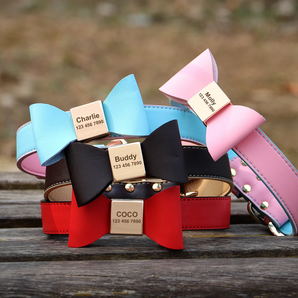 Collier Personnalisé Noeud Papillon-Pile Poils