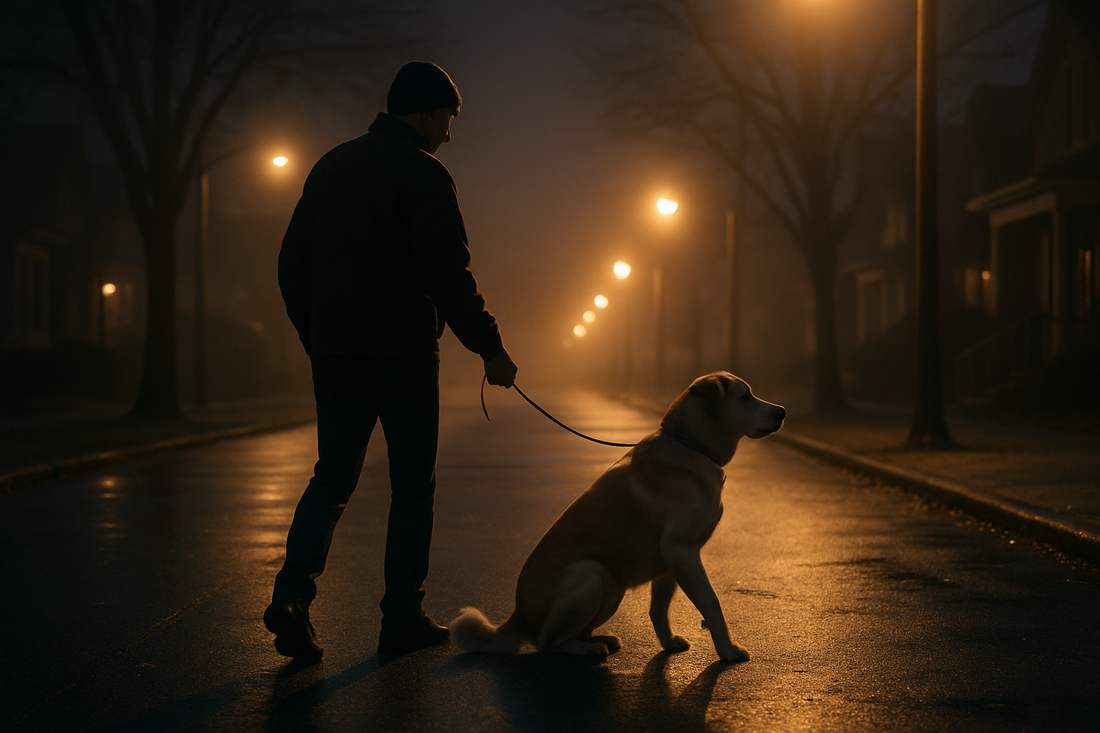 Comment je promène mon chien la nuit en toute sécurité