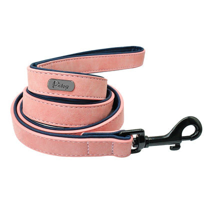 Laisse Cuir Double Couche Chien