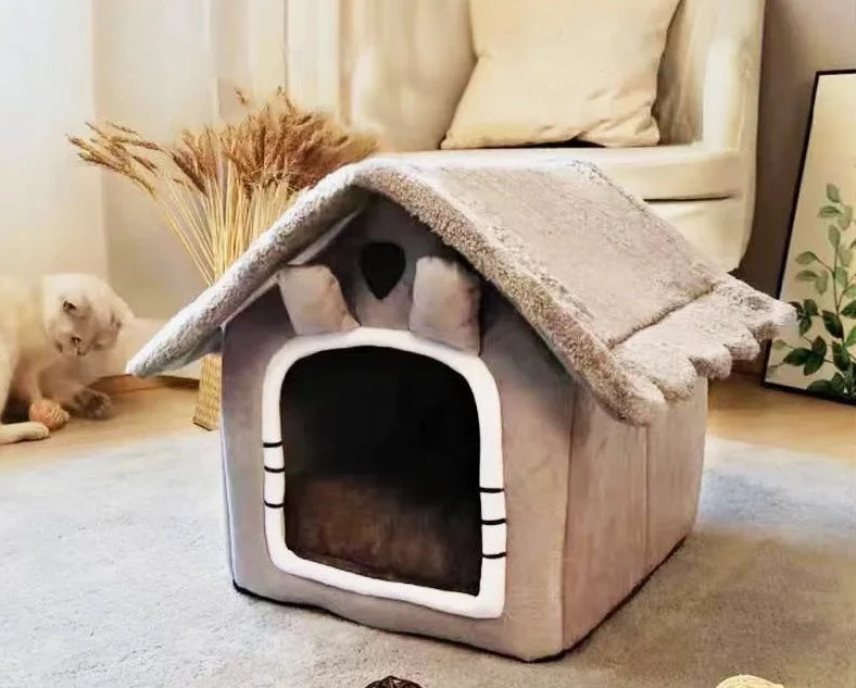 Niche d'intérieur pour Chat et Petit Chien