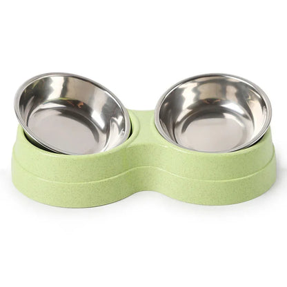 Double Gamelle Inox Chien et Chat